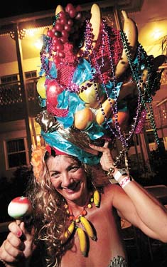 Headdress Ball 2009 photo - Duval Street, Key West